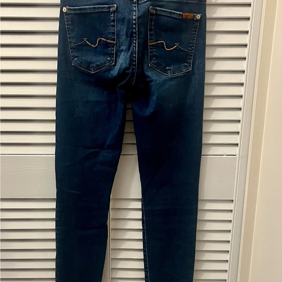 Like new 7 for all Mankind b(air) denim size 23 - Picture 3 of 5